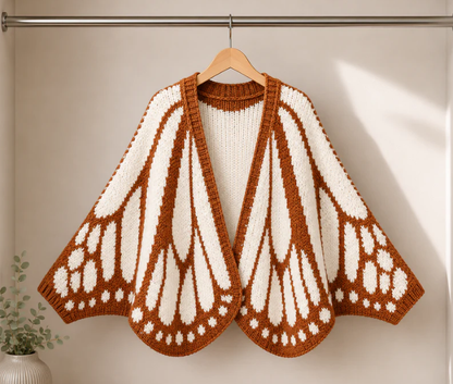Butterfly Knit Cardigan