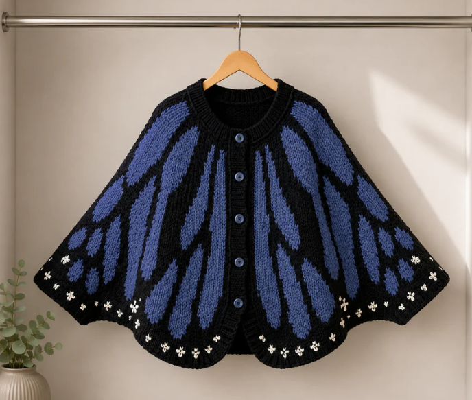 Butterfly Knit Cardigan