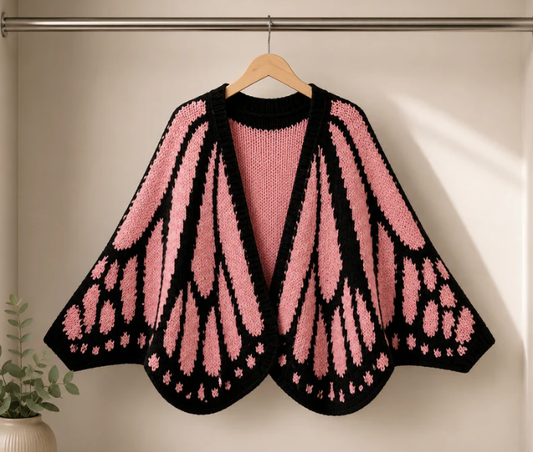 Butterfly Knit Cardigan
